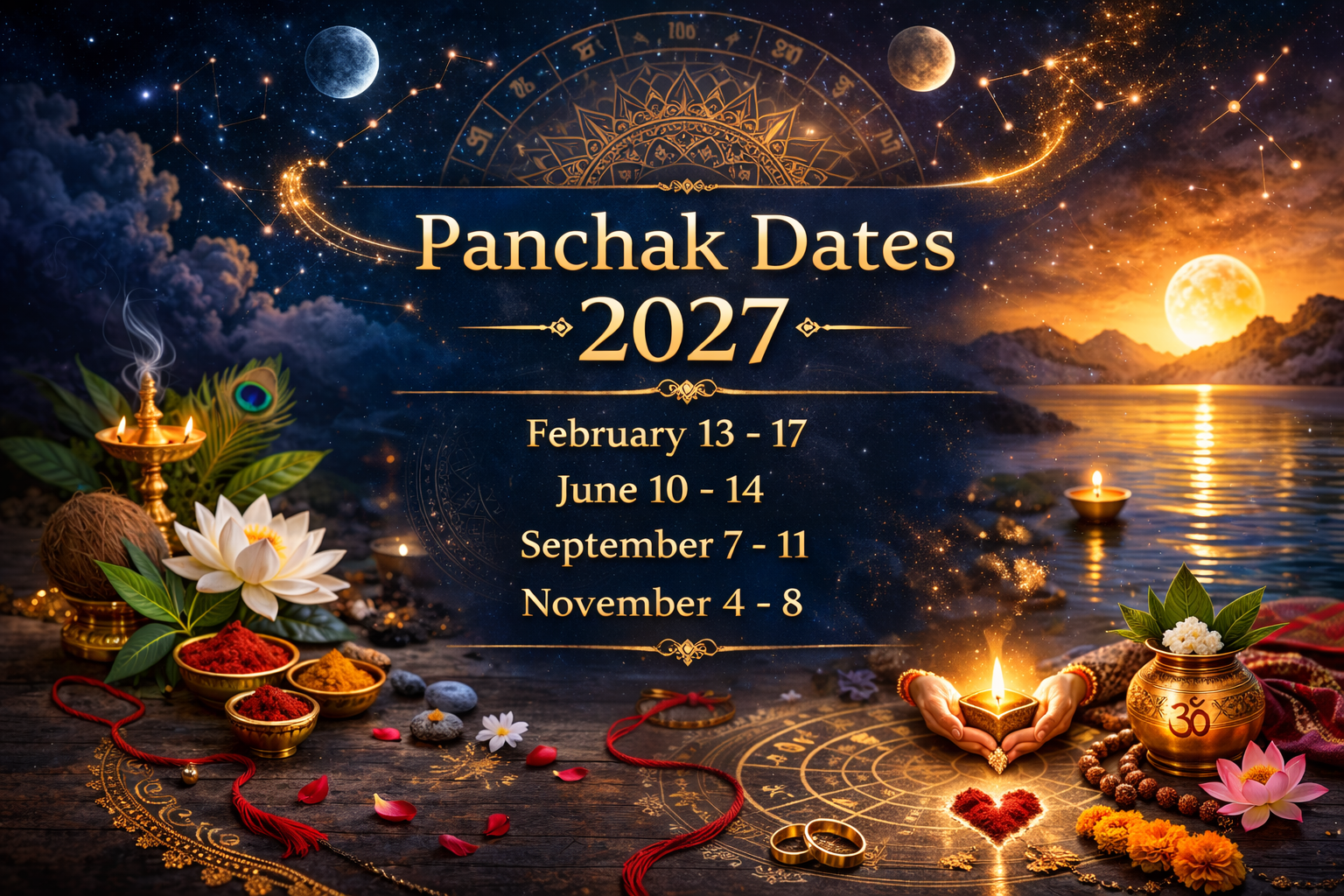 Panchak Dates 2027: Complete List, Meaning & Remedies